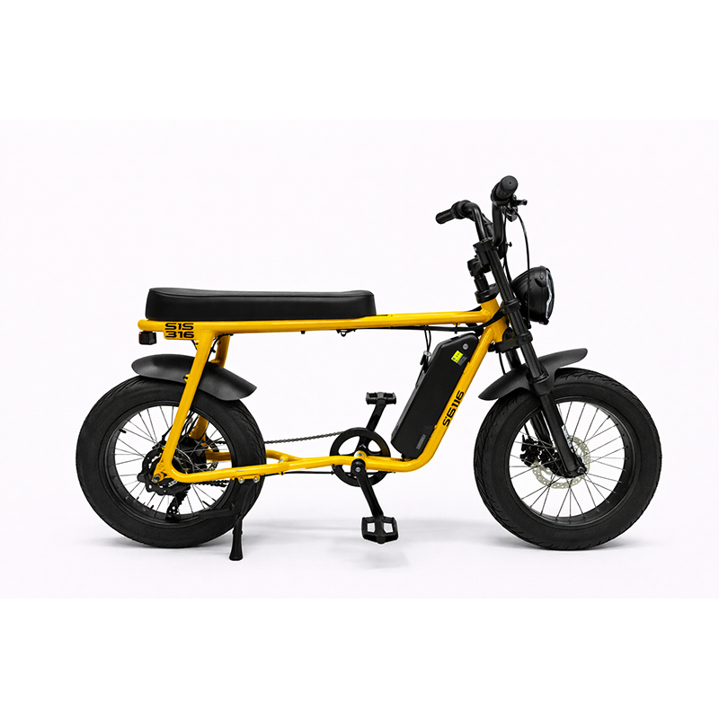 Bicicleta Elétrica StreetGo S12 Amarela